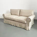 French Classic Linen Fabric Sofa with Removable Slipcover for Living Room