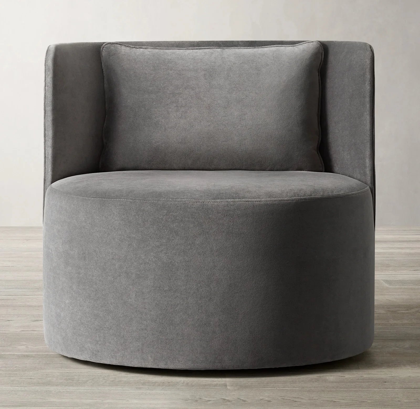 Modern Upholstered Swivel Accent Arm Chair for Living Room Comfort