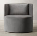 Modern Swivel Accent Arm Chair for Living Room Furniture Cozy Fabric