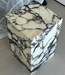 Elegant Calacatta Viola Natural Marble Coffee Table for Modern Living Room Decor