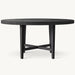 Elegant Round Solid Wood Dining Table for Restaurant, Hotel, Villa, Home