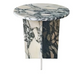 Elegant Green Italian Marble Side Table - Durable Modern Coffee Table Accent