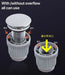 Versatile Pop-Up Drain Stopper for Bathroom Sinks, Overflow Feature