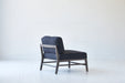 Elegant French Japandi Single Seater Wood Back Leisure Chair Sofa