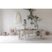 Coastal Wabi-sabi Rope Lounge Chair: Minimalist Retro Living Room Furniture