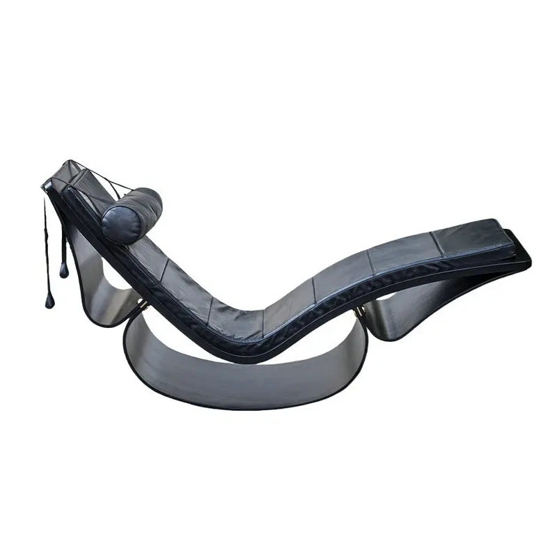 Luxury Modern Leather Chaise Lounge Rocking Accent Chair for Living Room