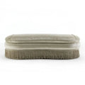 Luxury Velvet Fringed Ottoman Bench, Modern Wood Frame Entryway Seating