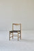 Elegant Solid Oak Wood Dining Chair with Japandi Wabi-Sabi Design and Comfortable Upholstery