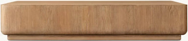Modern Wooden Living Room Coffee Table - Rectangular Design for Indoor Decor