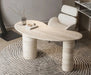 Elegant Natural Travertine Coffee Table for Modern Living Rooms and Offices