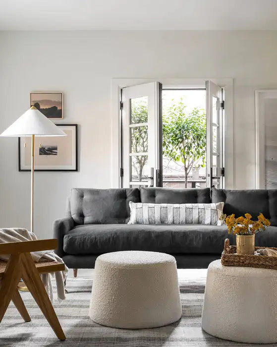 Luxurious Tufted Velvet 3-Seater Sofa for Living Room & Hotel Elegance