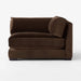 Modern Velvet Corner Sofa Chair - Luxury Living Room Seating Set