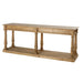 Rustic Reclaimed Fir Wood Console Table - Antique Hallway Living Room Entryway Accent