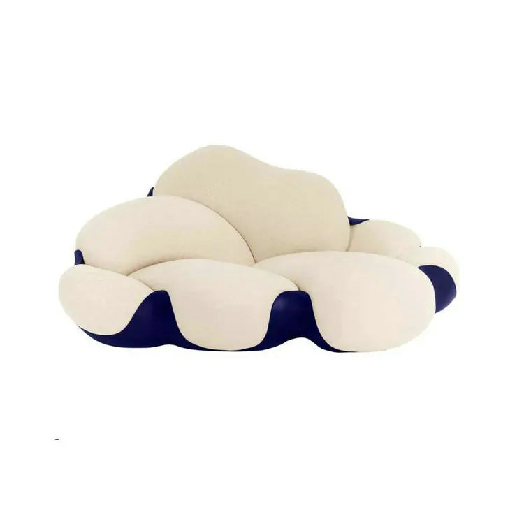 Elegant Modern Living Room Sofa Lounge: Fabric Upholstered, Fiberglass Frame Comfort