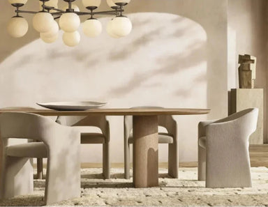 Vintage American Solid Oak Dining Table - Customizable for Any Space