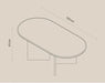 Luxury Calacatta Viola Natural Marble Round Stone Coffee Table