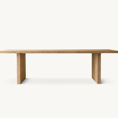 Premium Solid Wood Square Dining Table - Customizable American Style Home Furniture