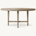 Elegant Round Solid Wood Dining Table for Restaurant, Hotel, Villa, Home