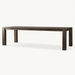 Modern Square Oak Solid Wood Dining Table - Customizable for Home & Hospitality