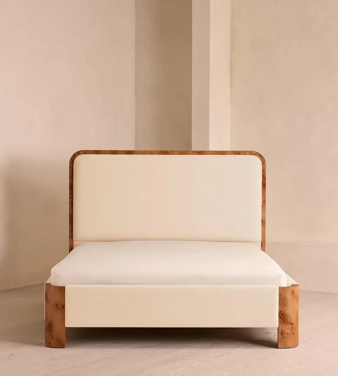 Premium Solid Oak Wood King Size Bed Frame - Modern, Durable, Comfortable Design