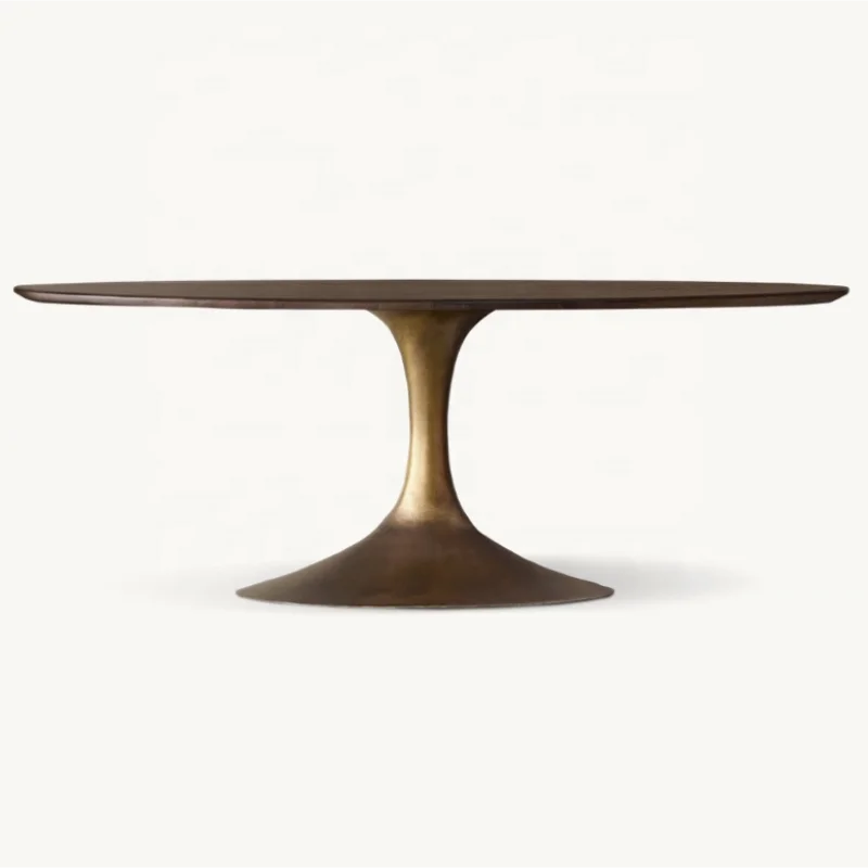 Elegant Modern American Style Customizable Dining Table for Home & Hospitality