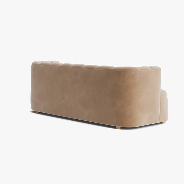 Luxurious Italian Velvet Love Seat Sofa for Modern Living Room Furniture