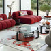 Luxurious Italian Velvet Modular Sectional Sofa - Modern Corner Couch Design
