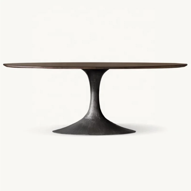 Elegant Modern American Style Customizable Dining Table for Home & Hospitality
