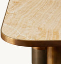 Classic Luxury Solid Oak Dining Table - Handcrafted, Elegant, Residential, Hotel