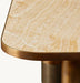 Classic Luxury Solid Oak Dining Table - Handcrafted, Elegant, Residential, Hotel