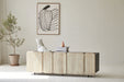 Vintage Japandi Recycled Pine Sideboard TV Cabinet - Modern Accent Furniture
