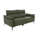 3-Seater Electric Recliner Sofa, Faux Leather, Telescopic Headrests Couch
