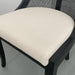 Elegant French Solid Oak Dining Chair with Rattan Cane Back for Wedding & Home