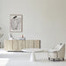 Vintage Japandi Recycled Pine Sideboard TV Cabinet - Modern Accent Furniture