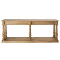 Rustic Reclaimed Fir Wood Console Table - Antique Hallway Living Room Entryway Accent