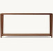 Elegant Solid Wood Console Entryway Table with Storage for Modern Living Rooms