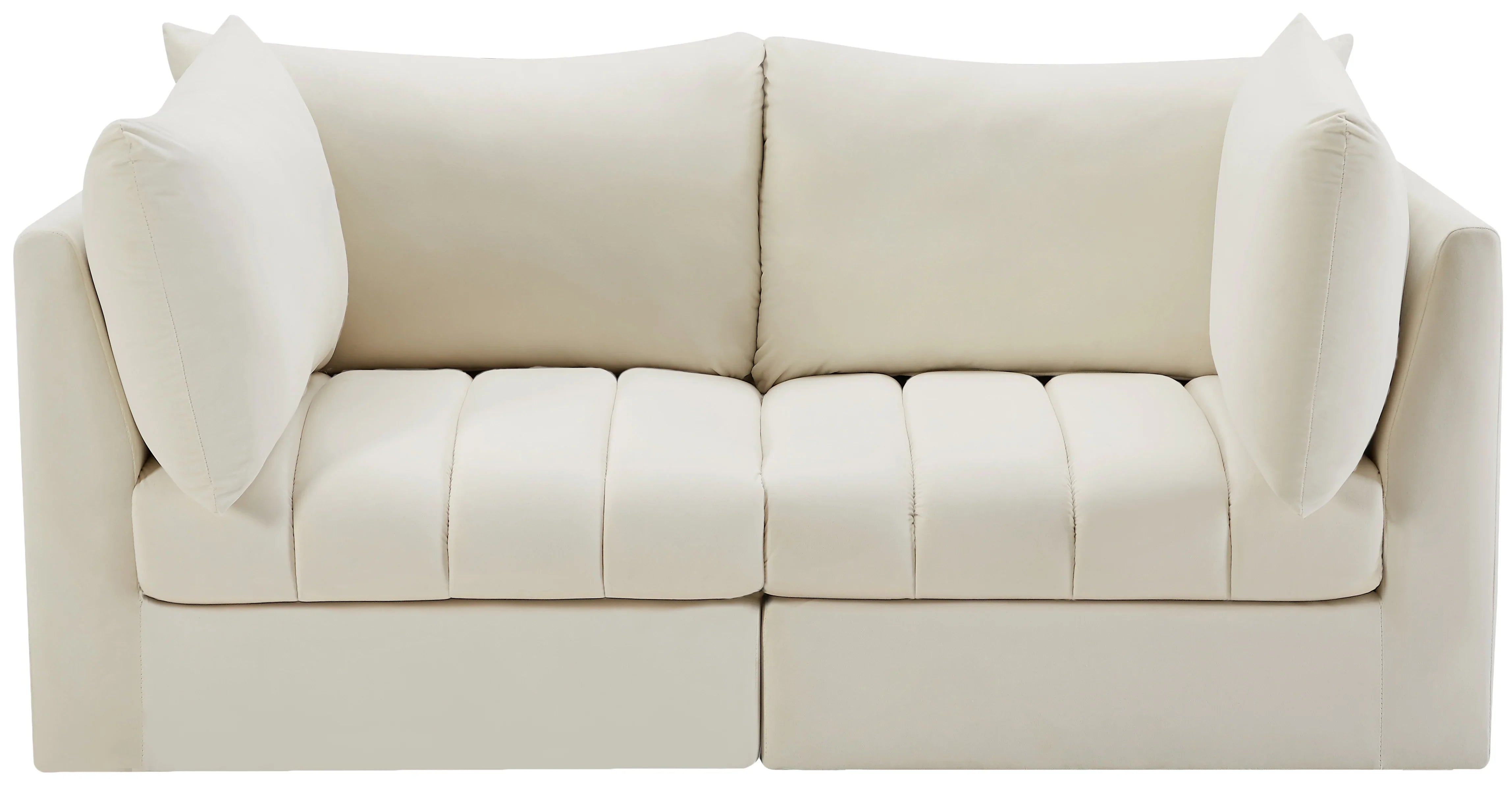 Luxurious Velvet Modular Sectional Sofa Set for Modern Living Rooms, Customizable Color