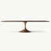 Elegant Solid Wood Round Dining Table for Modern Homes, Hotels, Villas