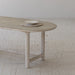Elegant French Farmhouse Reclaimed White Pine Wood Dining Table Seats Eight