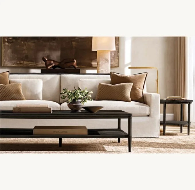 Luxury Solid Oak Wood Sideboard Dresser - Modern Living Room Bedroom Storage