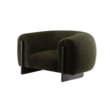Modern Luxury Boucle Armchair: Single Sofa, Plush Wood Frame Living Room Furniture