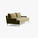 Modern Emerald Green Velvet 3-Seater Sofa: Luxurious Living Room Couch