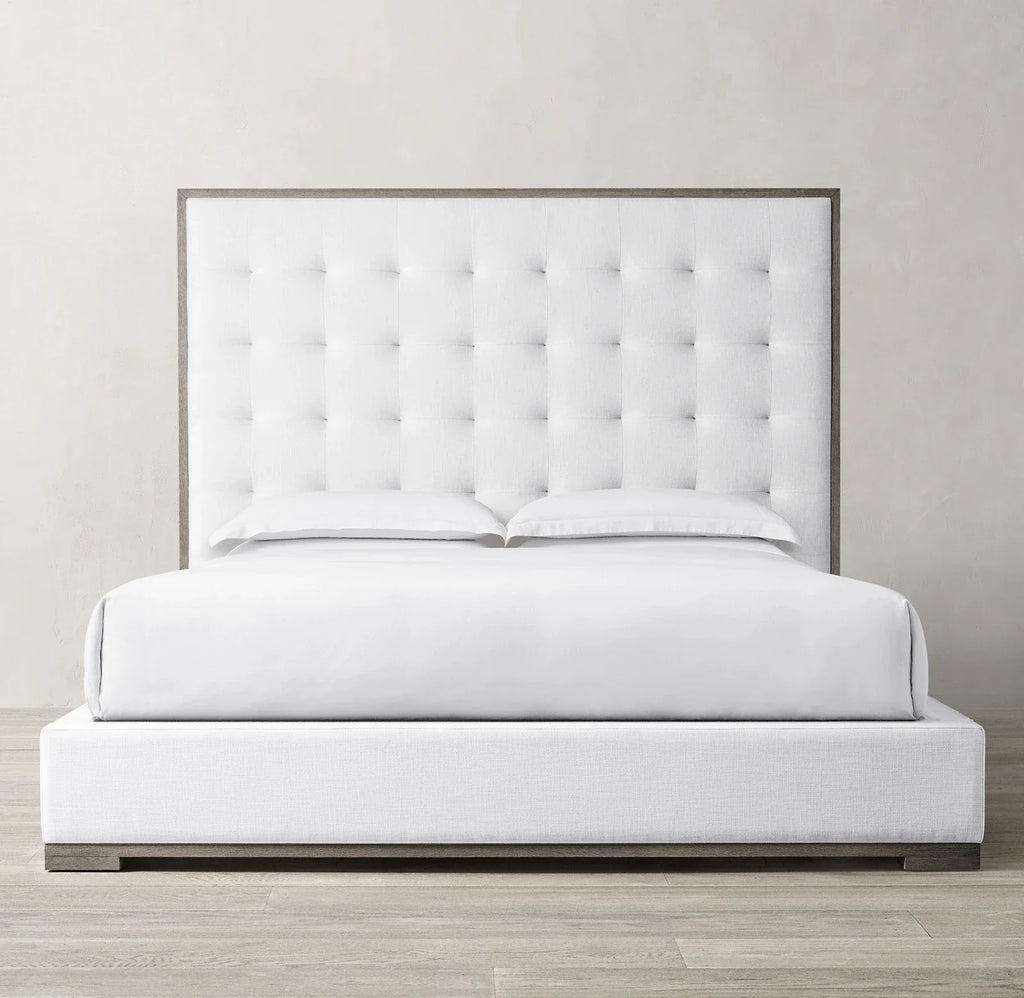 Modern Luxury King Size Solid Wood Sofa Bed Frame for Home