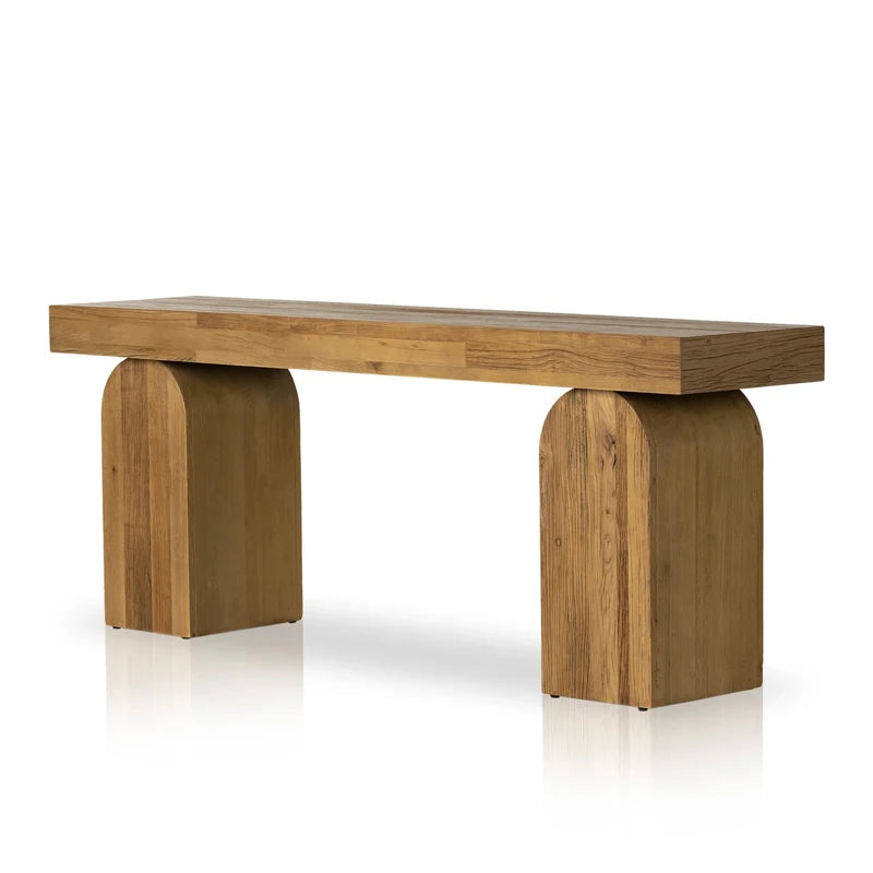 Modern Antique Solid Wood Entryway Hallway Decor Console Table