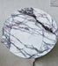Elegant Tostone Greece Lilac White Marble Coffee Table for Modern Living Room