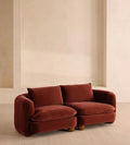 Handcrafted Traditional Solid Hardwood Sofa Set for Luxury Living Room Hotel Use