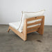 Plush White Boucle Fleece High Back Club Chair - Modern Living Room