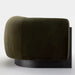 Modern Luxury Boucle Armchair: Single Sofa, Plush Wood Frame Living Room Furniture