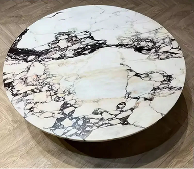 Tostone Catacatta Viola Natural Marble Coffee Table for Modern Living Room