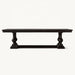 Elegant Solid Wood Dining Table - American Farmhouse Style, Custom Sizes